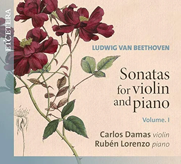 Beethoven- Sonatas for Violin and Piano, Vol. 1 album cover