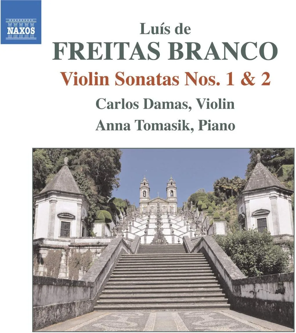 Branco- Violin Sonatas Nos. 1 & 2 album cover