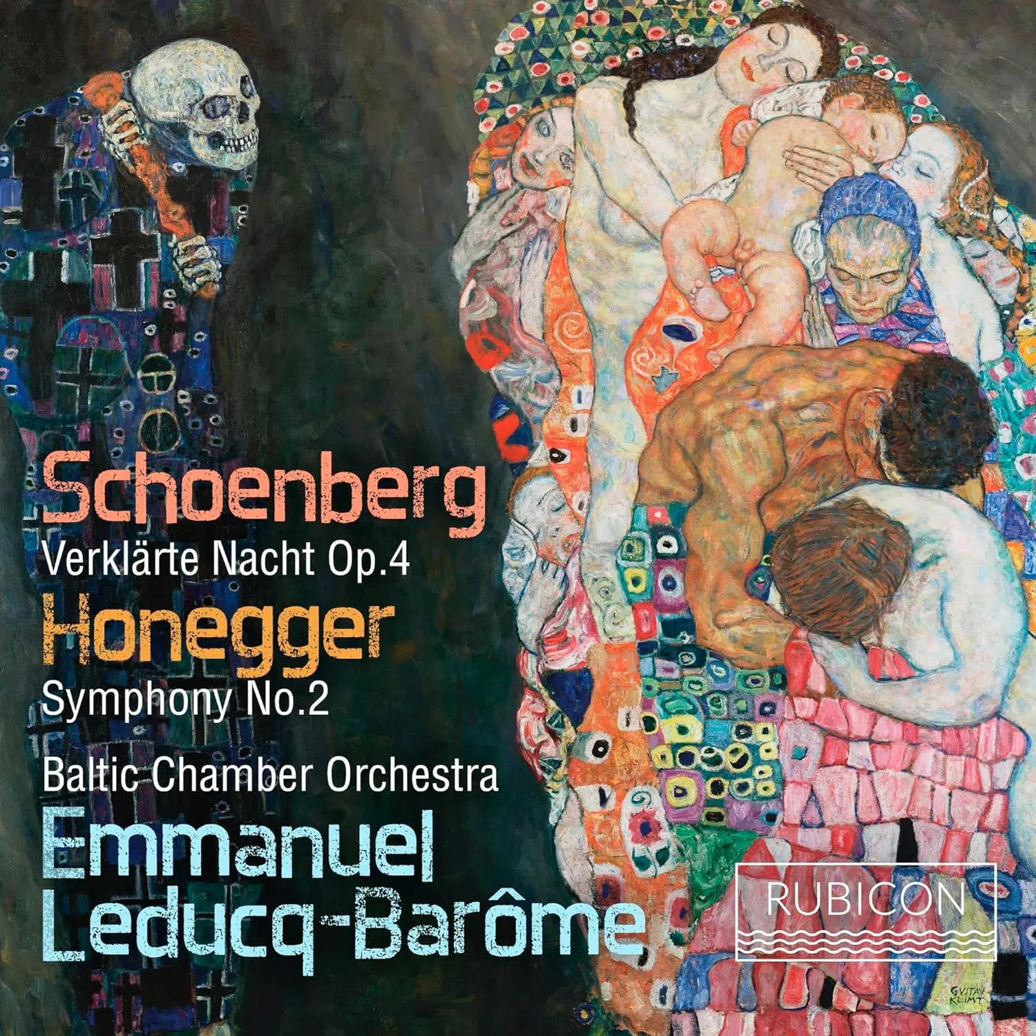 Schoenberg- VerklÃ¤rte Nacht, Op. 4 _ Honegger- Symphony No. 2 album cover