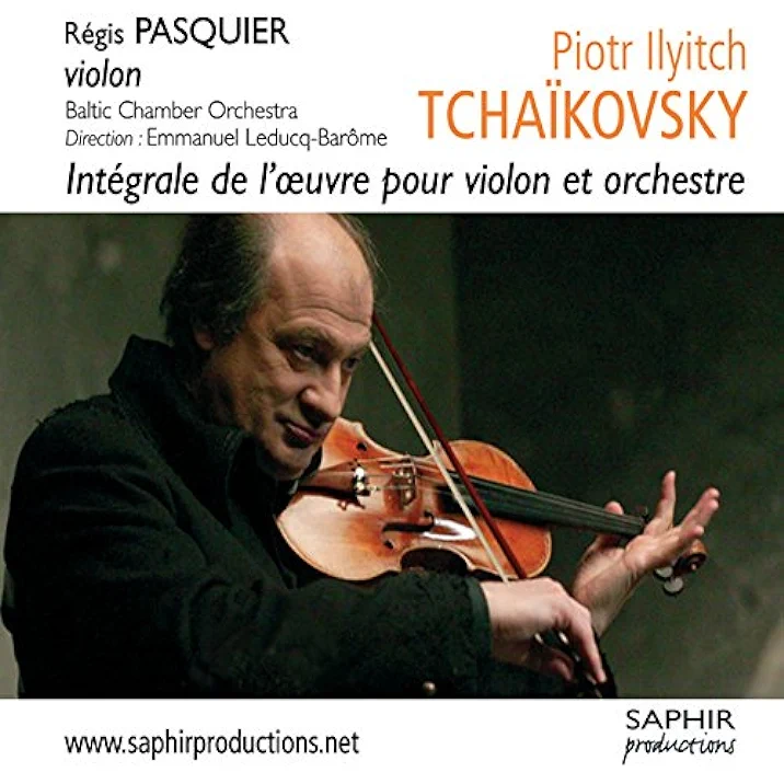 TchaÃ¯kovsky - IntÃ©grale de lâ€™Å“uvre pour violon et orchestre album cover
