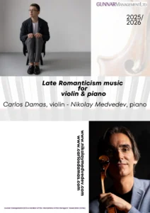 Late Romanticism music for violin & piano cover